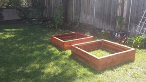 4x4x12 redwood planter